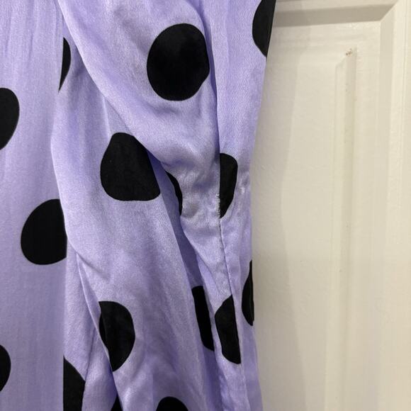 Olivia Rubin Diana Dress Polka Dot Midi Silk - Picture 9 of 12